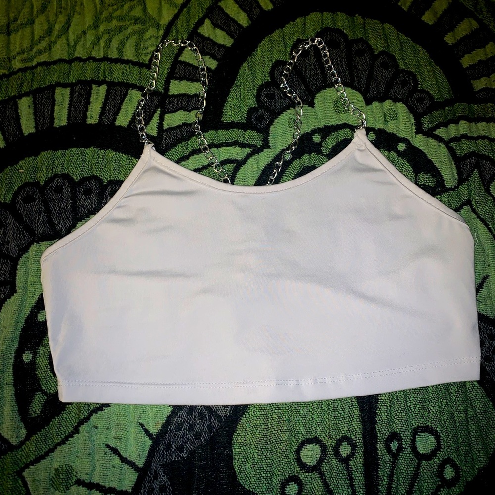 XS SHEIN crop chain top